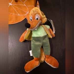 Vintage Brer Fox bean bag plush